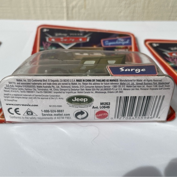 Lot of 5. Disney Pixar CARS RACING LIGHTNING MCQUEEN lot of 5 nascar themed toys - Picture 10 of 11